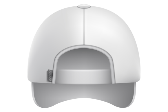 Baseball Cap White Mockup: Graphics for Local Branding