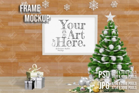 Holiday Seasonal Mockup Easy Template Graphics