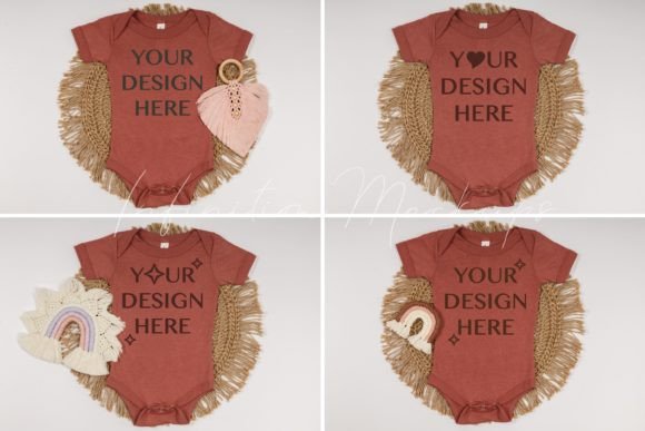Mauve Bella Canvas 100B Mockup Bundle