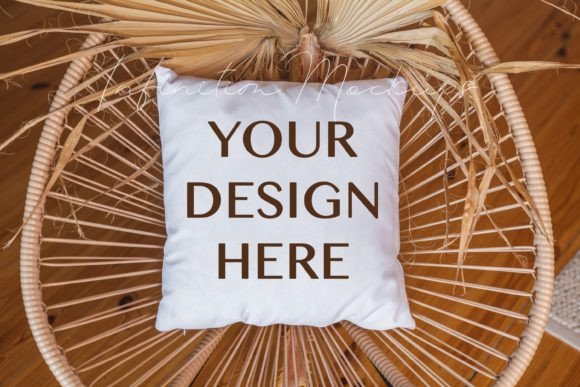 Mockup Pillow Cushion Mock Up: Graphics & Pillows Amp