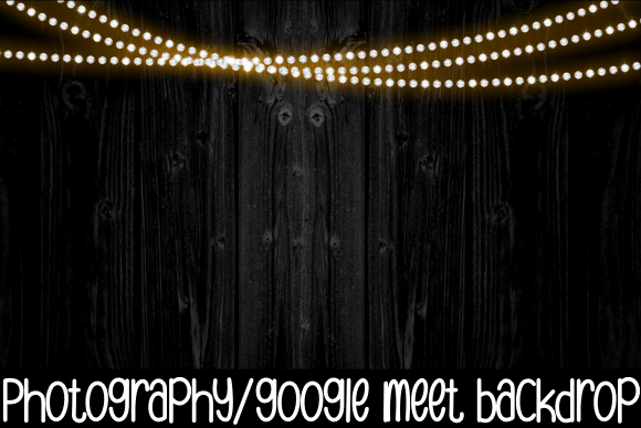 Photography Google Meet Mockup Backdrop: Graphics for Local Business Branding